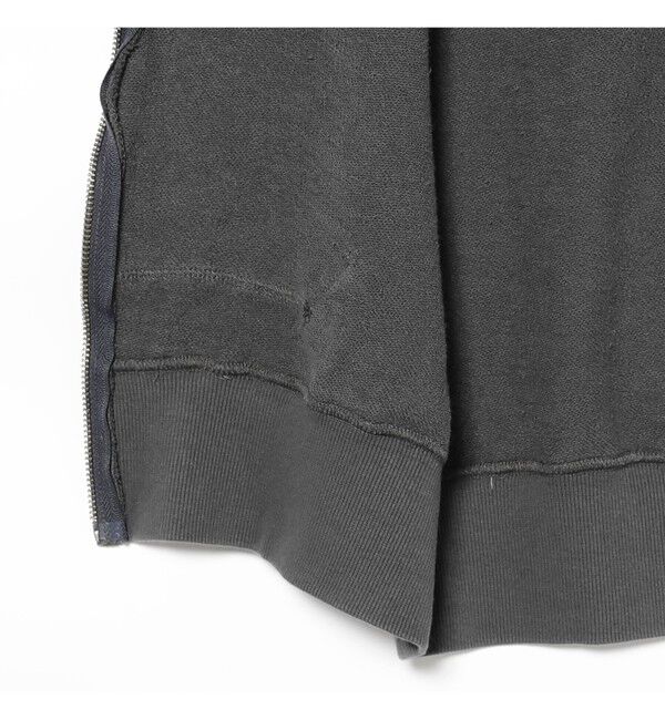 BEAMSBOY「スウェット フルジップ パーカー ノースリーブ」|ベスト・ジレ|