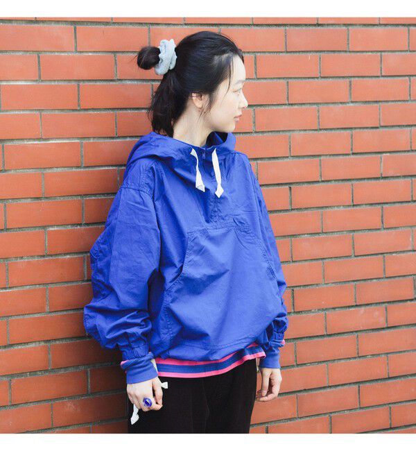 BEAMSBOY「サイドボタン アノラック」|ブルゾン・スタジャン|BLUE