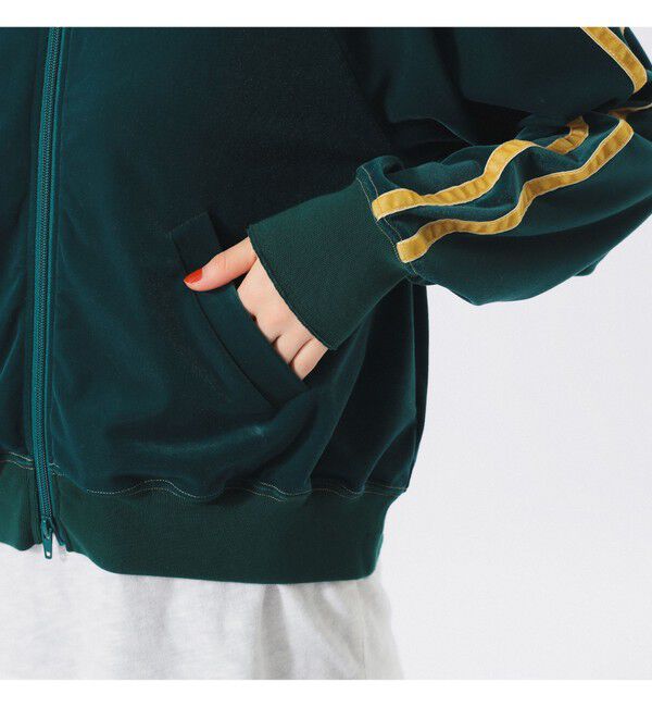 BEAMSBOY「ベロア ライナー フルジップ」|Tシャツ・カットソー|