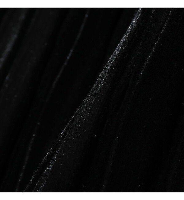 Ray BEAMS 「プリーツ ベロア タイト スカート」|スカート|