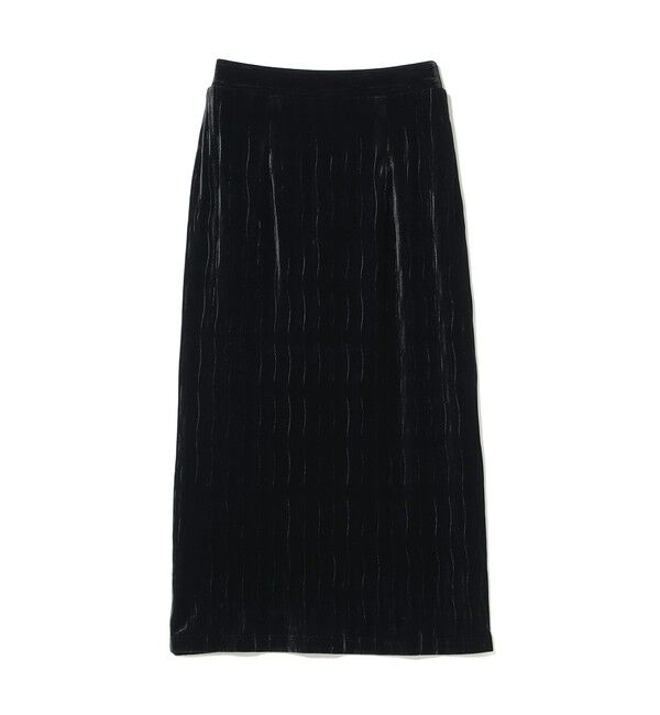 Ray BEAMS 「プリーツ ベロア タイト スカート」|スカート|