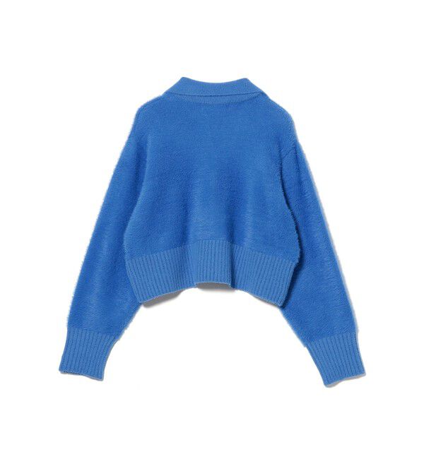 Ray BEAMS 「フェザー シャギー スキッパー ニット」|ニット・セーター|