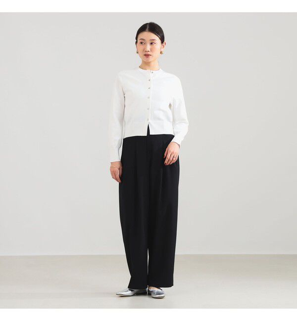 Demi-Luxe BEAMS 「16ゲージ クルーネックカーディガン」|ニット・セーター|