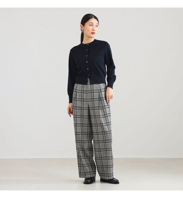 Demi-Luxe BEAMS 「16ゲージ クルーネックカーディガン」|ニット・セーター|