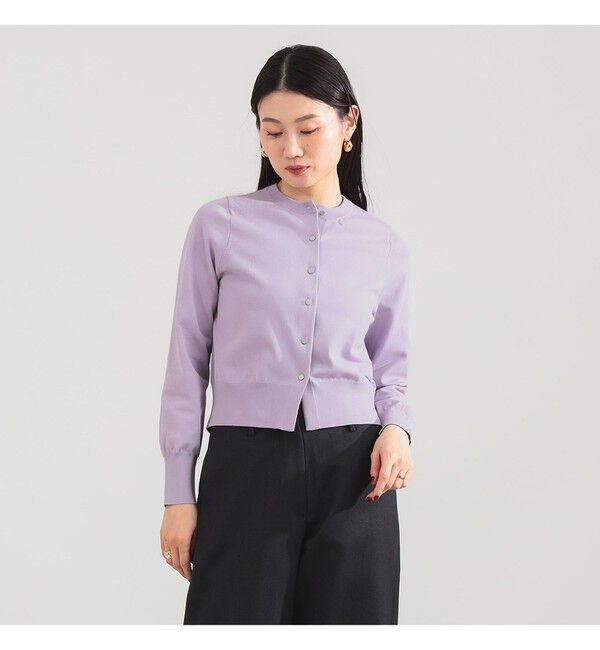 Demi-Luxe BEAMS 「16ゲージ クルーネックカーディガン」|ニット・セーター|