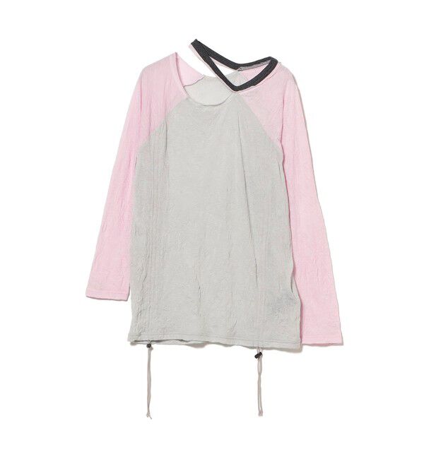 BEAMSBOY「ワッシャー ラグラン アレンジ ロングスリーブ」|Tシャツ・カットソー|