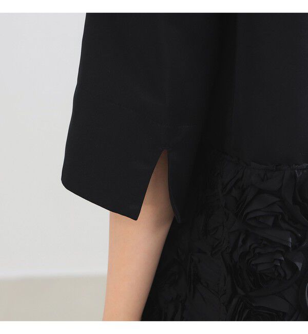 Demi-Luxe BEAMS 「フラワー チュニック ブラウス＊」|シャツ・ブラウス|