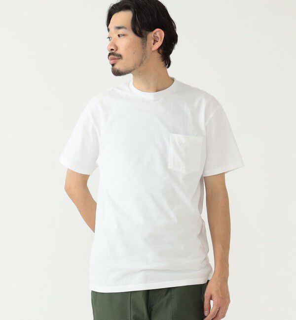 BEAMS PLUS「BEAMS PLUS / 2Pパック ポケット Tシャツ」|Tシャツ・カットソー|