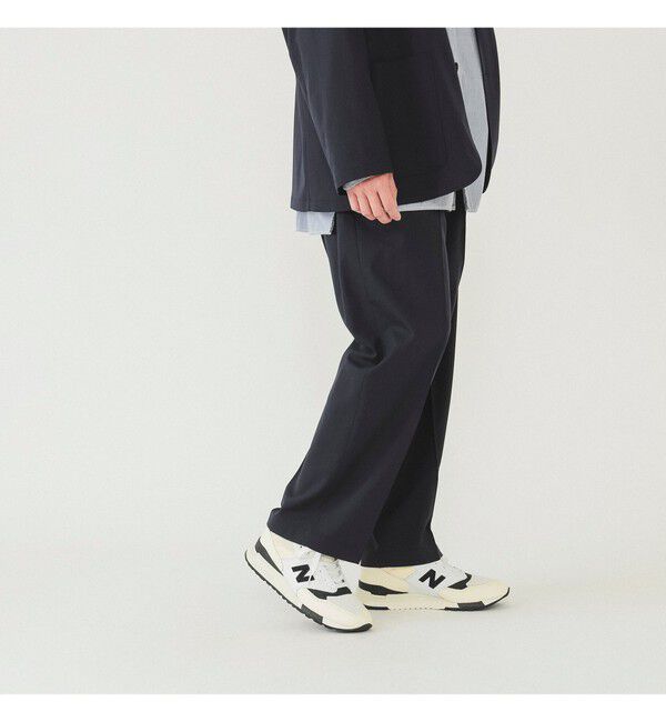 BEAMS「イージー スラックス」|チノ|NAVY