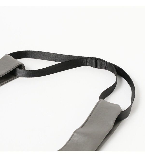 BEAMS「フェイクレザー ショッパー L」|ポーチ|