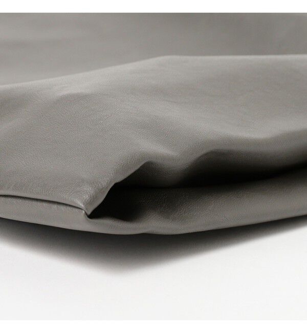 BEAMS「フェイクレザー ショッパー L」|ポーチ|