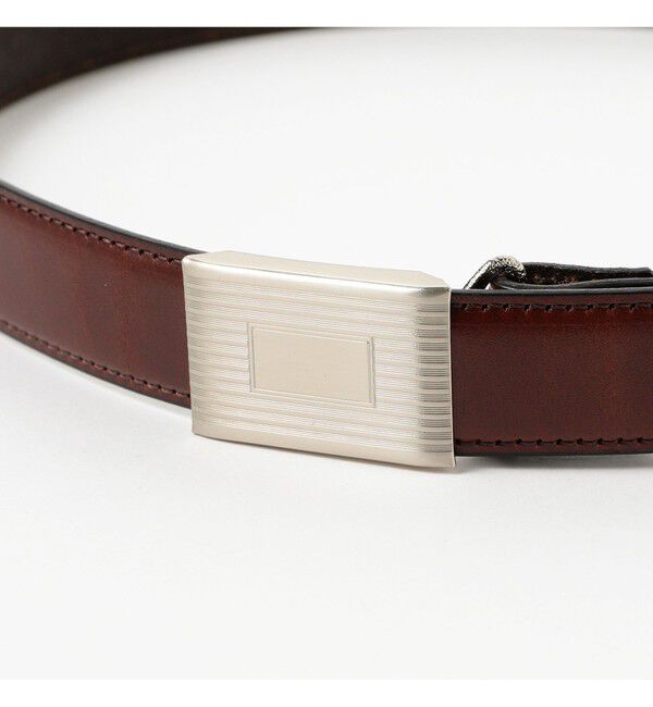 BEAMS PLUS「Plate Belt Dress Calf」|ベルト|