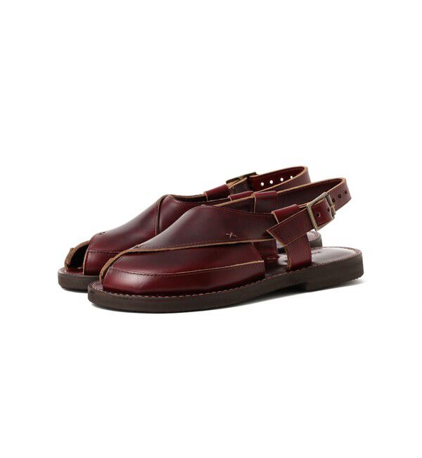 BEAMS PLUS「KOVALAM / 別注 X-STRAP SANDAL CHROMEXCEL」|サンダル|