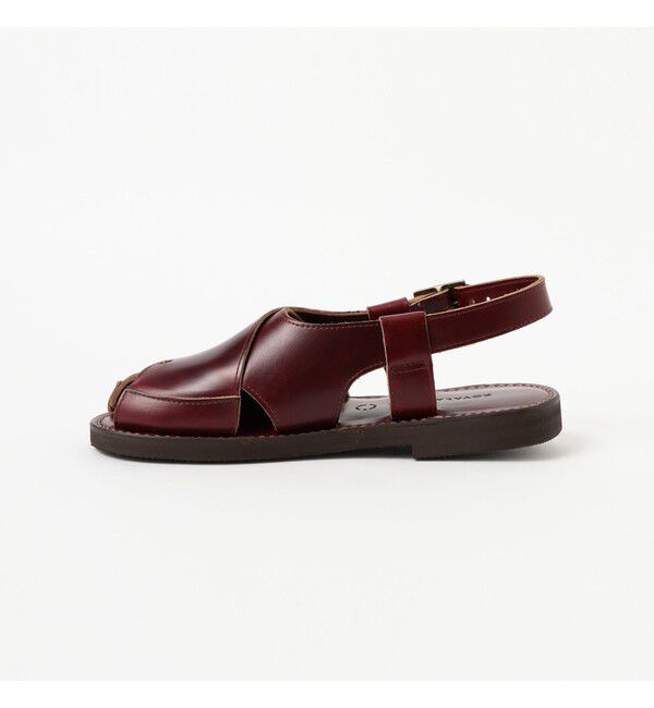 BEAMS PLUS「KOVALAM / 別注 X-STRAP SANDAL CHROMEXCEL」|サンダル|