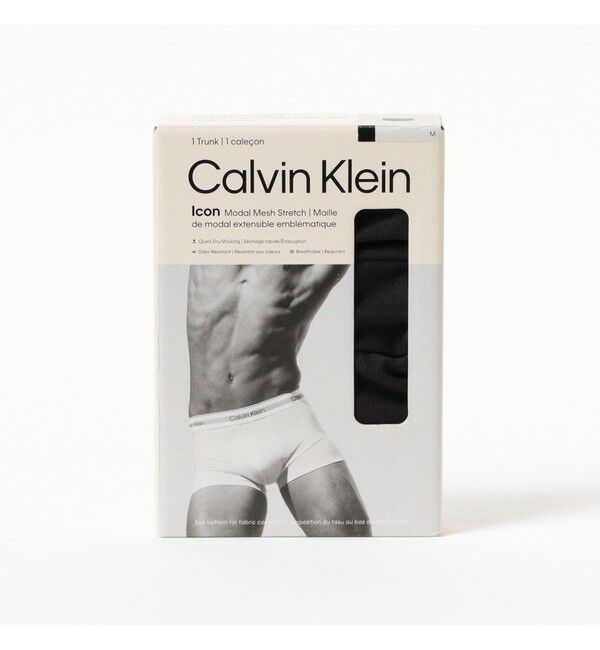 BEAMS「Calvin Klein / Icon Modal Mesh Stretchトランクス」|インナー|