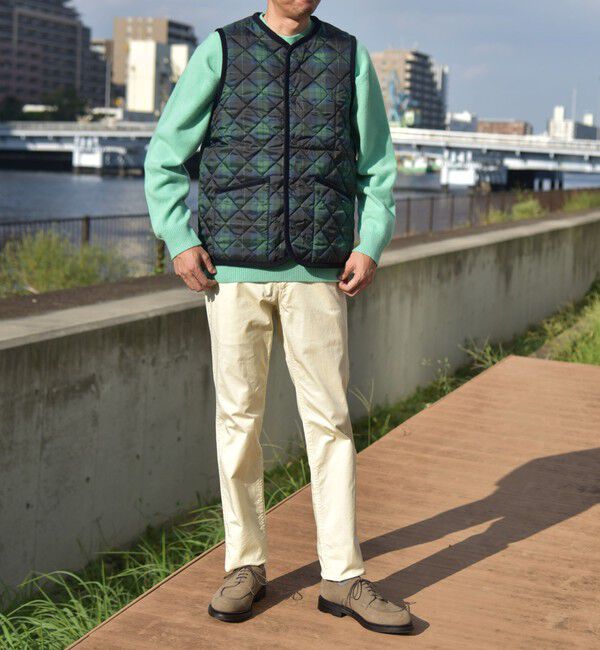 SHIPS「SHIPS:〈抗菌加工〉japan quality カラー テーパード スリム チノパンツ」|チノ|