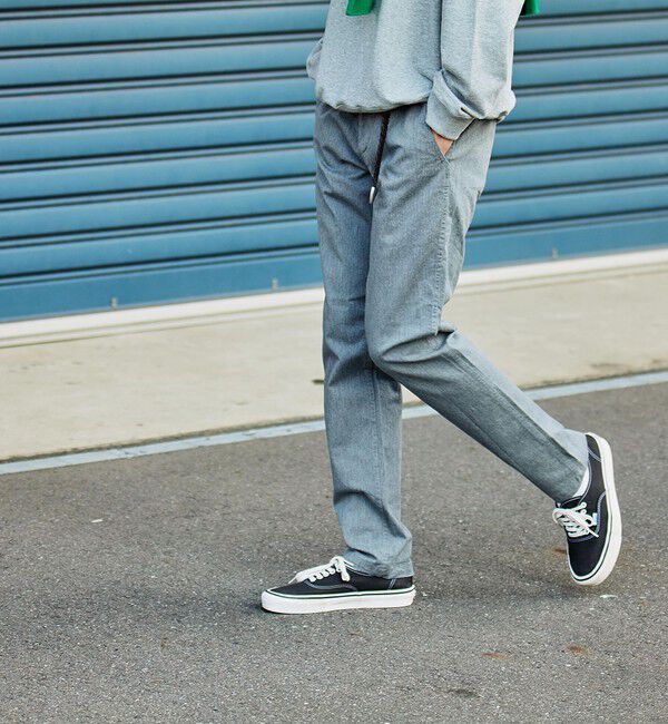 SHIPS「SHIPS:〈抗菌加工〉japan quality カラー テーパード スリム チノパンツ」|チノ|グレー系