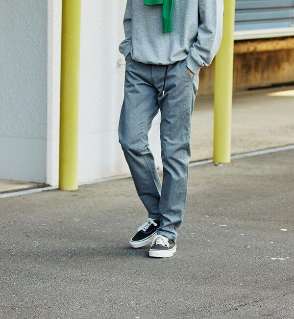 SHIPS「SHIPS:〈抗菌加工〉japan quality カラー テーパード スリム チノパンツ」|チノ|