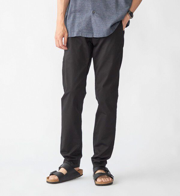 SHIPS「SHIPS:〈抗菌加工〉japan quality カラー テーパード スリム チノパンツ」|チノ|