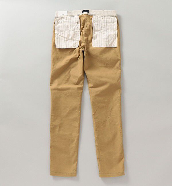 SHIPS「SHIPS:〈抗菌加工〉japan quality カラー テーパード スリム チノパンツ」|チノ|