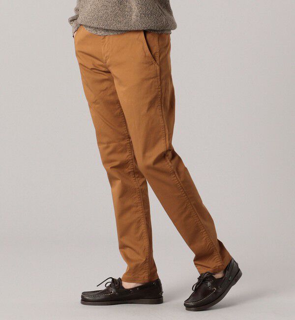 SHIPS「SHIPS:〈抗菌加工〉japan quality カラー テーパード スリム チノパンツ」|チノ|