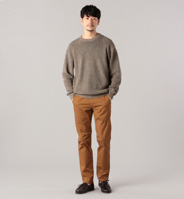 SHIPS「SHIPS:〈抗菌加工〉japan quality カラー テーパード スリム チノパンツ」|チノ|