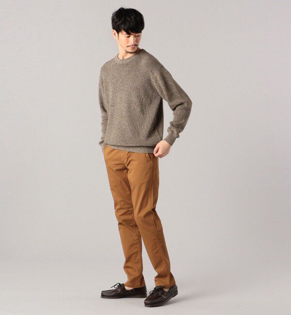 SHIPS「SHIPS:〈抗菌加工〉japan quality カラー テーパード スリム チノパンツ」|チノ|