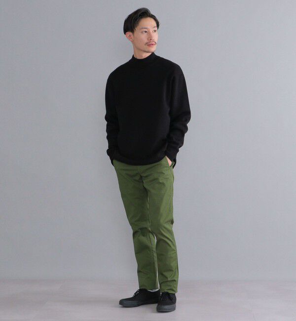 SHIPS「SHIPS:〈抗菌加工〉japan quality カラー テーパード スリム チノパンツ」|チノ|