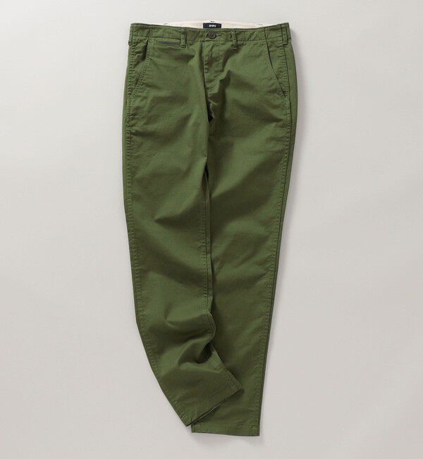 SHIPS「SHIPS:〈抗菌加工〉japan quality カラー テーパード スリム チノパンツ」|チノ|