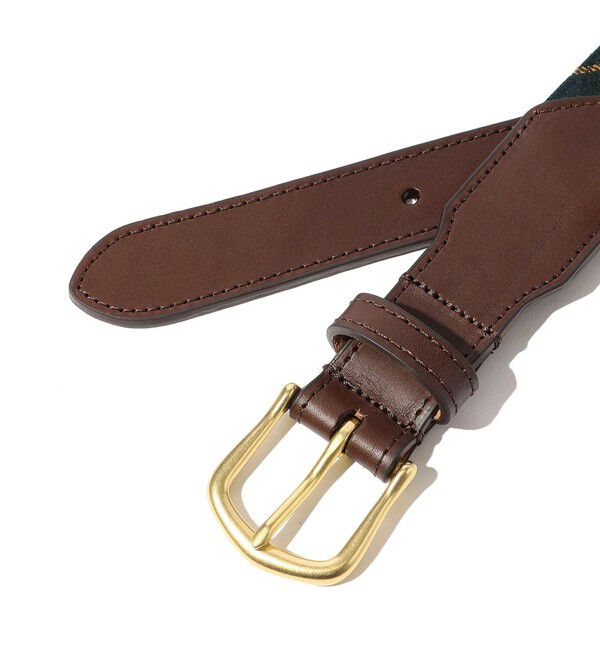 SHIPS「【SHIPS EXCLUSIVE】Southwick: F.H. WADSWORTH Leather Tab Belt」|ベルト|