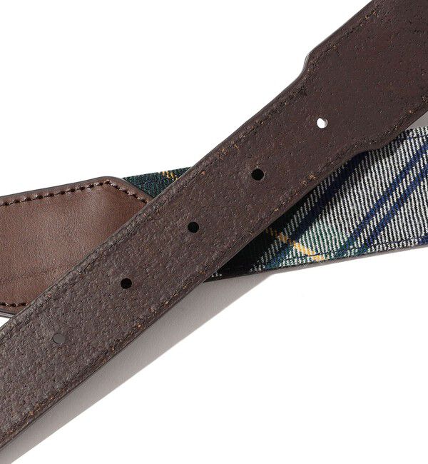 SHIPS「【SHIPS EXCLUSIVE】Southwick: F.H. WADSWORTH Leather Tab Belt」|ベルト|