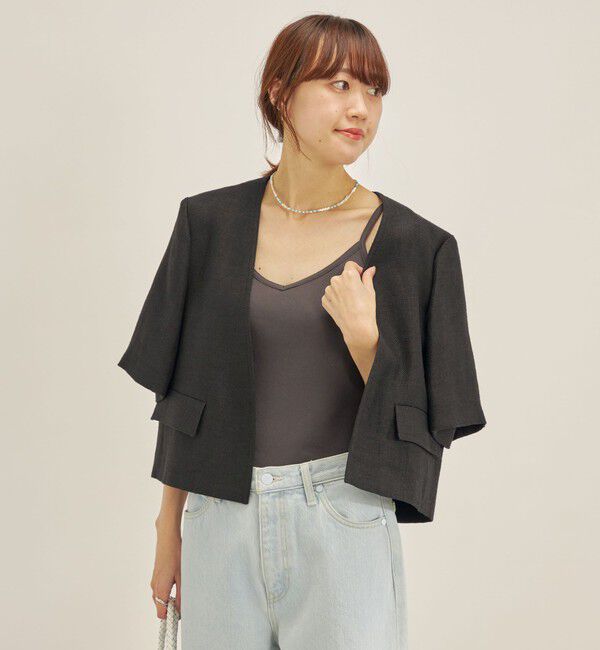 SHIPS for women「オーガニック コットン キャミソール」|キャミソール|