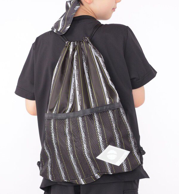 SHIPS KIDS「【SHIPS KIDS別注】ATHLETA:ランドリー バッグ」|その他|ブラック