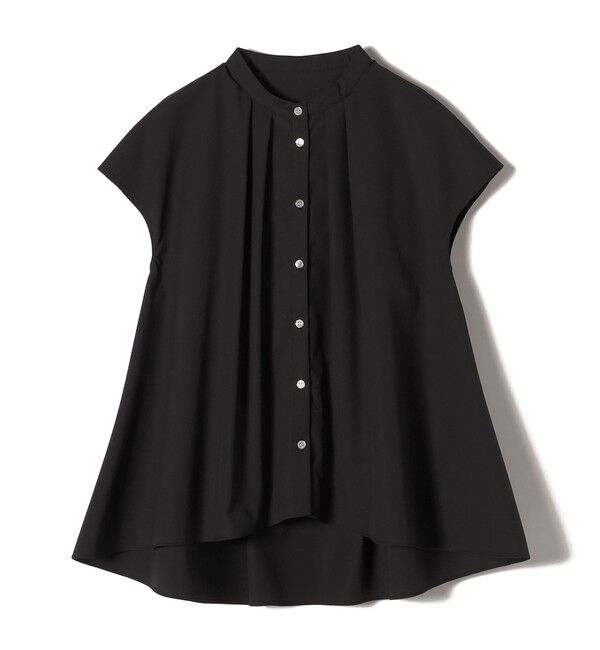 SHIPS for women「〈手洗い可能〉裾 フレア フレンチ スリーブ ブラウス」|シャツ・ブラウス|