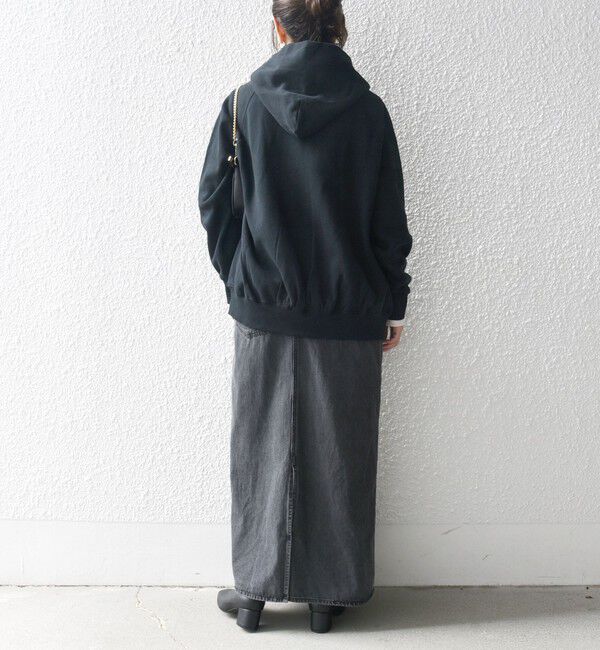 SHIPS any「SHIPS any:〈洗濯機可能〉USAコットン 裏起毛 ジップ スウェット パーカー」|パーカー|