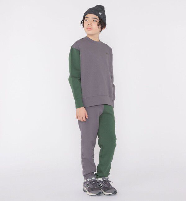 SHIPS KIDS「SHIPS KIDS:140～160cm / 2トーン スウェット パンツ」|その他|
