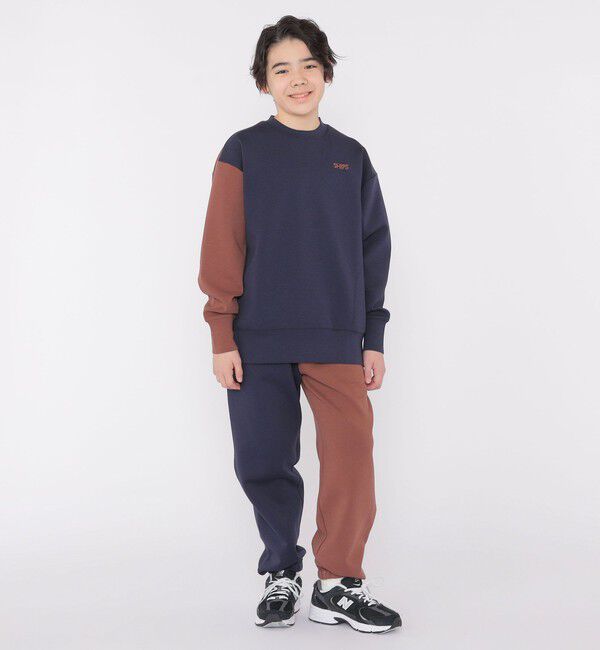 SHIPS KIDS「SHIPS KIDS:140～160cm / 2トーン スウェット パンツ」|その他|