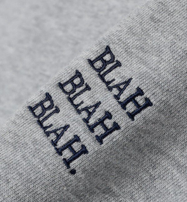 SHIPS any「【WEB限定】SHIPS any: BLAH BLAH BLAH. ワンポイント 刺繍 ラグラン ルーズ スウェット◇」|スウェット・ジャージ|