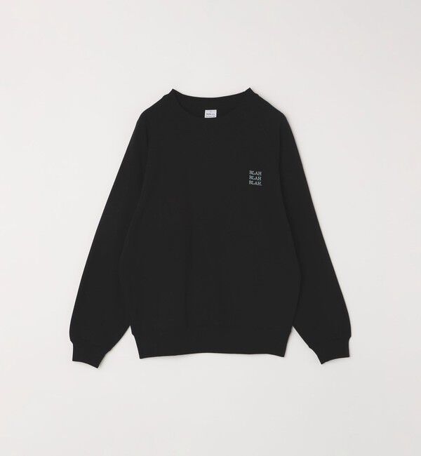SHIPS any「【WEB限定】SHIPS any: BLAH BLAH BLAH. ワンポイント 刺繍 ラグラン ルーズ スウェット◇」|スウェット・ジャージ|