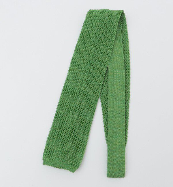 SHIPS「SHIPS: CANEPA社製 ウール ニット タイ」|ネクタイ・蝶ネクタイ|グリーン