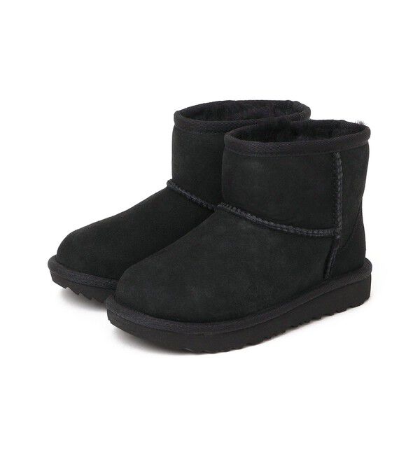 SHIPS KIDS「UGG(R):Classic Mini II」|ショートブーツ|ブラック