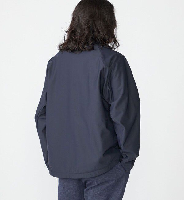 SHIPS「SHIPS:〈洗濯機可能〉ポンチ 裏フリース ストレッチ ブルゾン」|ブルゾン・スタジャン|