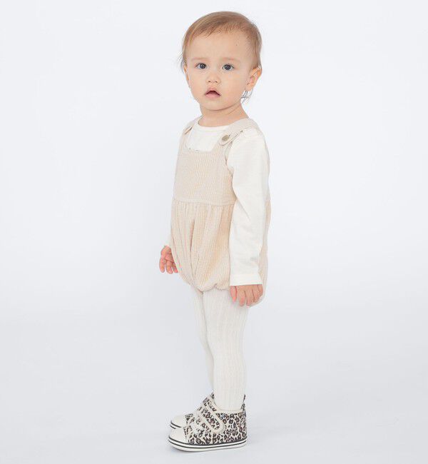 SHIPS KIDS「SHIPS KIDS:80～90cm / コーデュロイ オーバーオール ロンパース」|ロンパース|