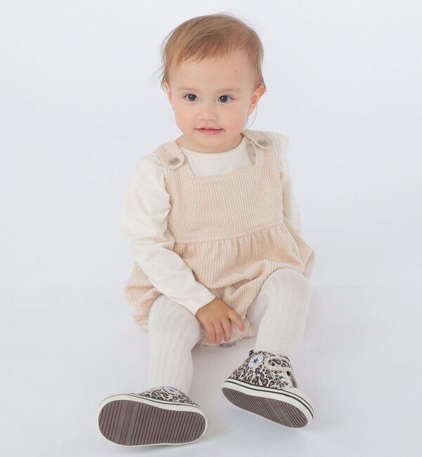 SHIPS KIDS「SHIPS KIDS:80～90cm / コーデュロイ オーバーオール ロンパース」|ロンパース|