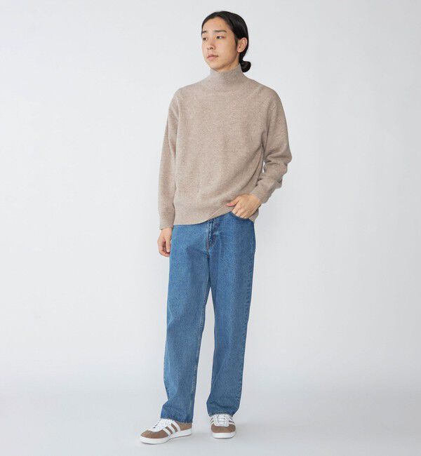 SHIPS「SHIPS:〈手洗い可能〉ソフト ウール モックネック ニット（アンサンブル対応）」|ニット・セーター|