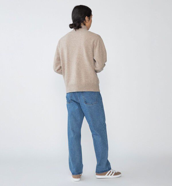 SHIPS「SHIPS:〈手洗い可能〉ソフト ウール モックネック ニット（アンサンブル対応）」|ニット・セーター|