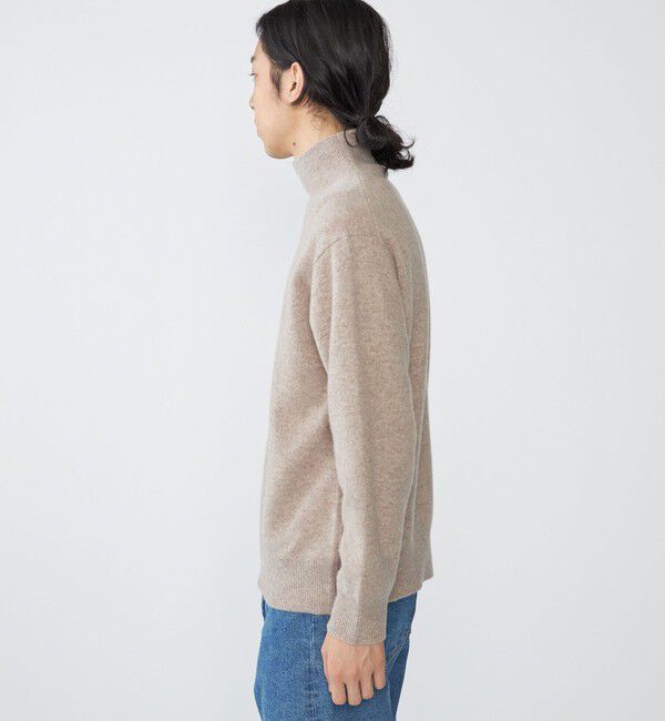 SHIPS「SHIPS:〈手洗い可能〉ソフト ウール モックネック ニット（アンサンブル対応）」|ニット・セーター|