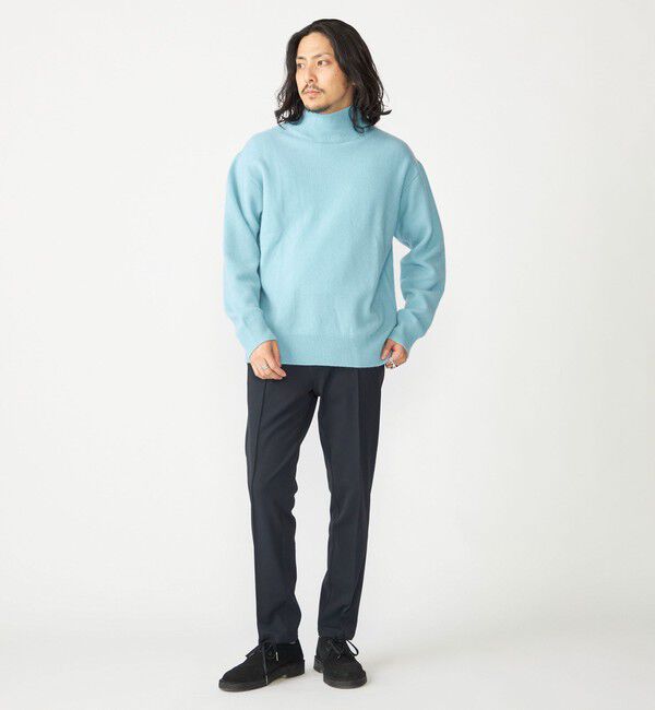 SHIPS「SHIPS:〈手洗い可能〉ソフト ウール モックネック ニット（アンサンブル対応）」|ニット・セーター|