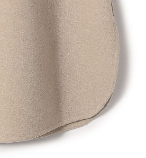 SHIPS for women「SHIPS Primary Navy Label:メルトン リバー ステンカラー コート」|ステンカラーコート|