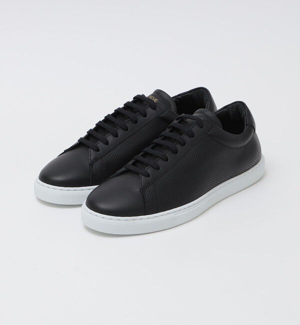 SHIPS「【SHIPS別注】PIEVE: パンチング スニーカー」|スニーカー|ブラック